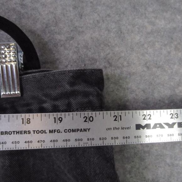 Levis 550 Jeans Mens 42x30 Black Relaxed Fit Tapered Leg Denim Zip Fly Classic - Picture 3 of 9